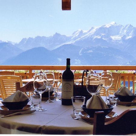 Willa La Joubarbe Au Balcon Du Mont-Blanc Sallanches Zewnętrze zdjęcie