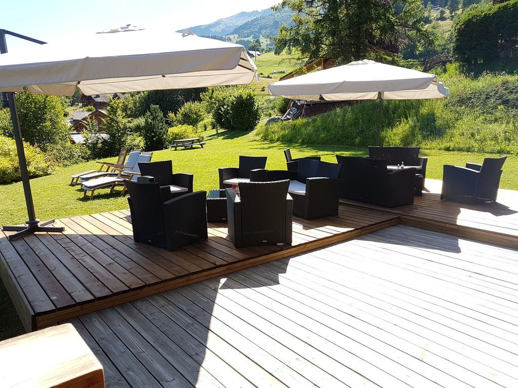 Willa La Joubarbe Au Balcon Du Mont-Blanc Sallanches Zewnętrze zdjęcie