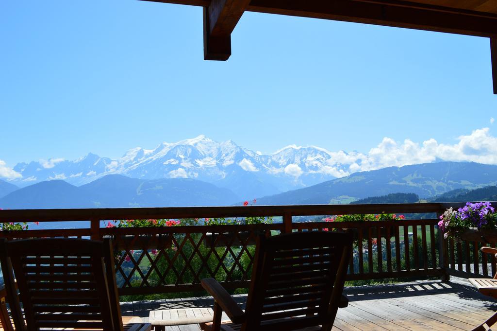 Willa La Joubarbe Au Balcon Du Mont-Blanc Sallanches Zewnętrze zdjęcie