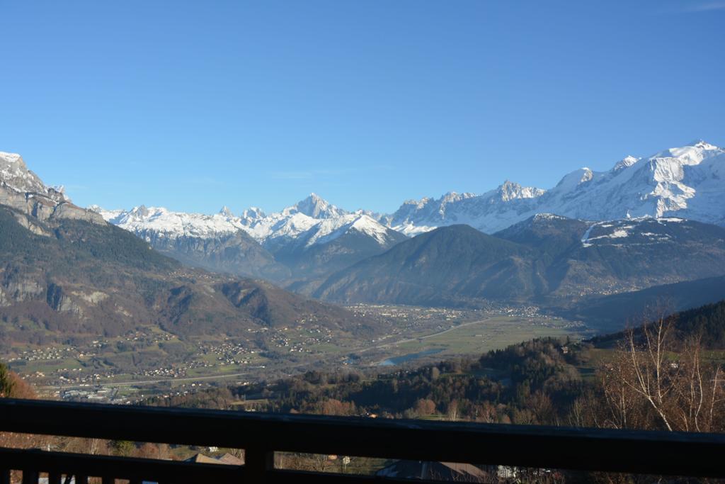 Willa La Joubarbe Au Balcon Du Mont-Blanc Sallanches Zewnętrze zdjęcie