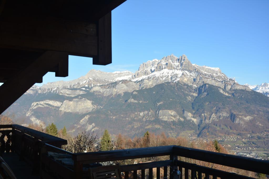 Willa La Joubarbe Au Balcon Du Mont-Blanc Sallanches Zewnętrze zdjęcie