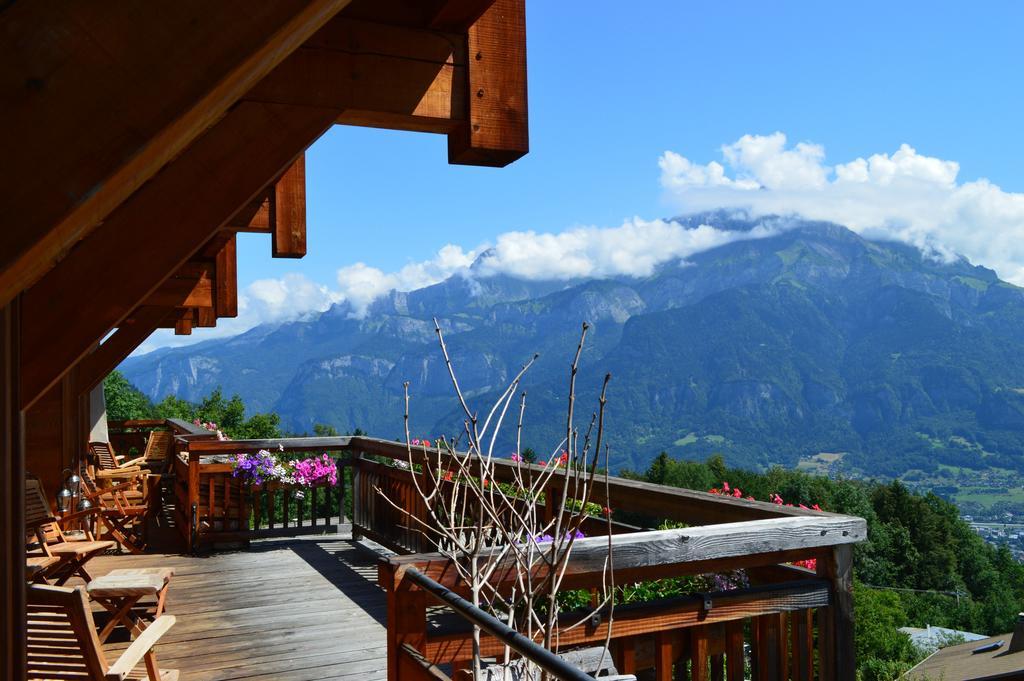 Willa La Joubarbe Au Balcon Du Mont-Blanc Sallanches Zewnętrze zdjęcie