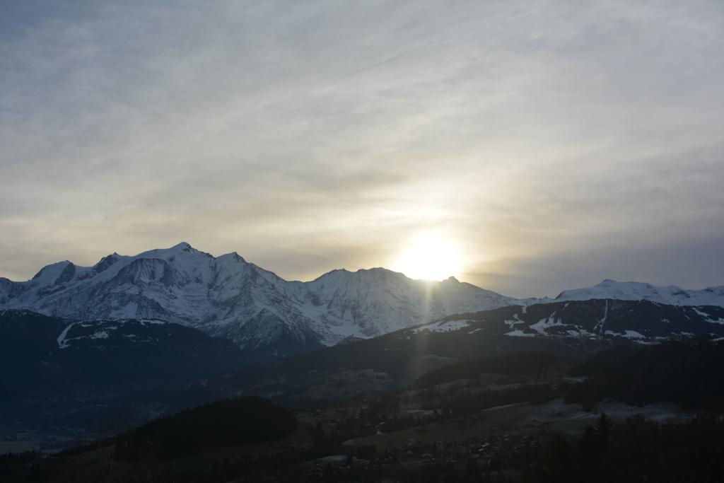 Willa La Joubarbe Au Balcon Du Mont-Blanc Sallanches Zewnętrze zdjęcie