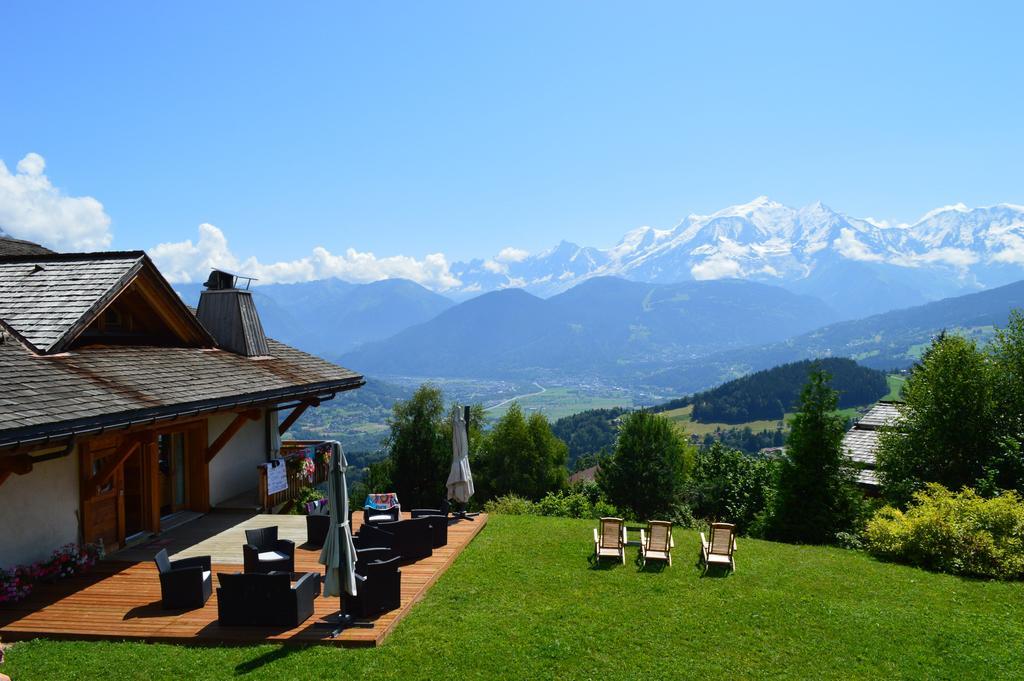 Willa La Joubarbe Au Balcon Du Mont-Blanc Sallanches Zewnętrze zdjęcie