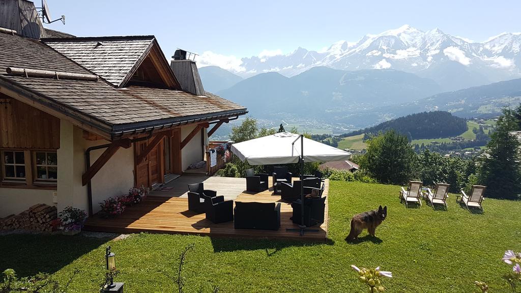 Willa La Joubarbe Au Balcon Du Mont-Blanc Sallanches Zewnętrze zdjęcie
