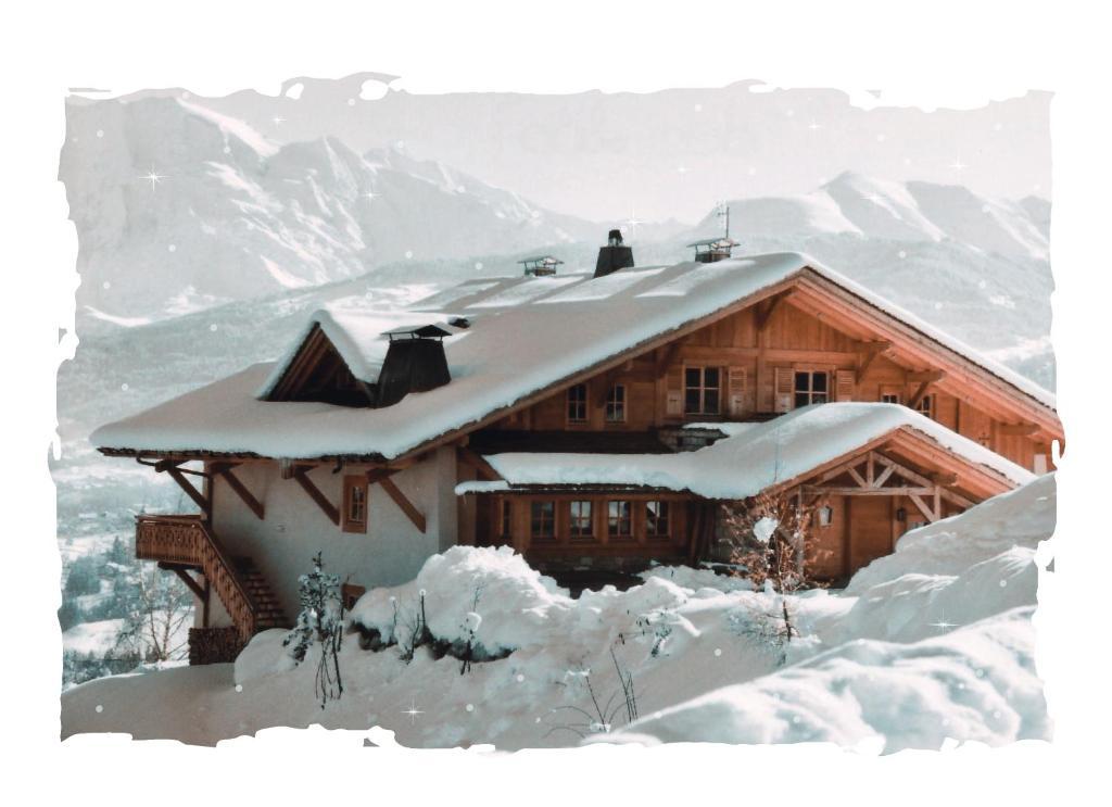Willa La Joubarbe Au Balcon Du Mont-Blanc Sallanches Zewnętrze zdjęcie
