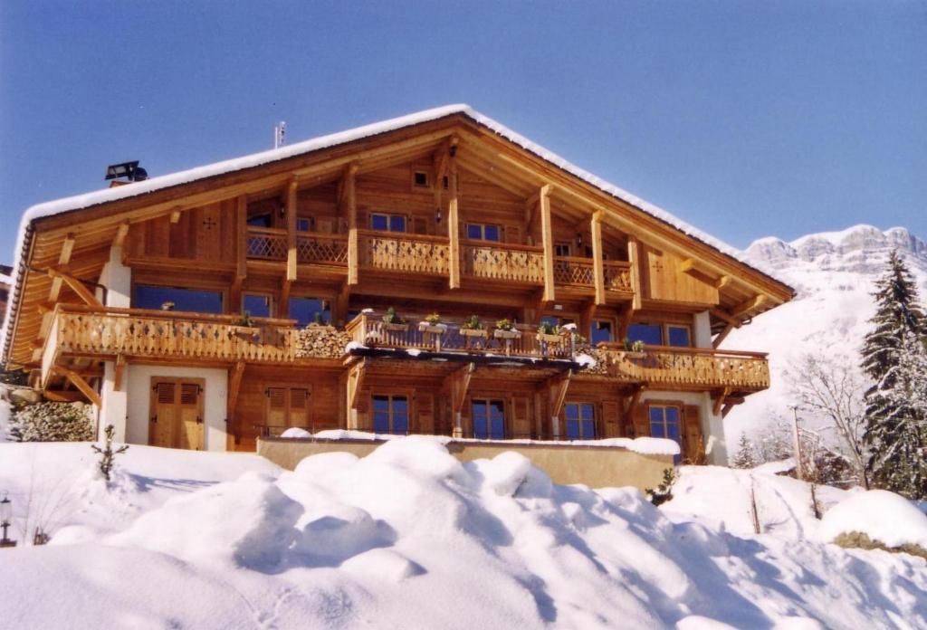 Willa La Joubarbe Au Balcon Du Mont-Blanc Sallanches Zewnętrze zdjęcie