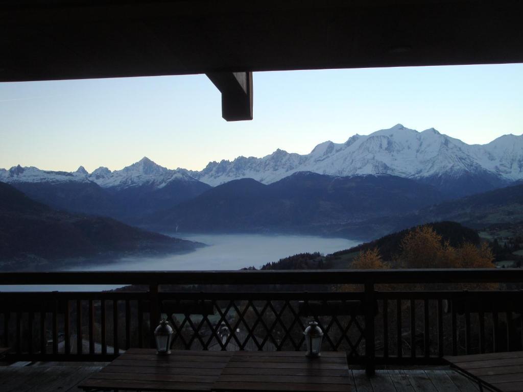 Willa La Joubarbe Au Balcon Du Mont-Blanc Sallanches Zewnętrze zdjęcie