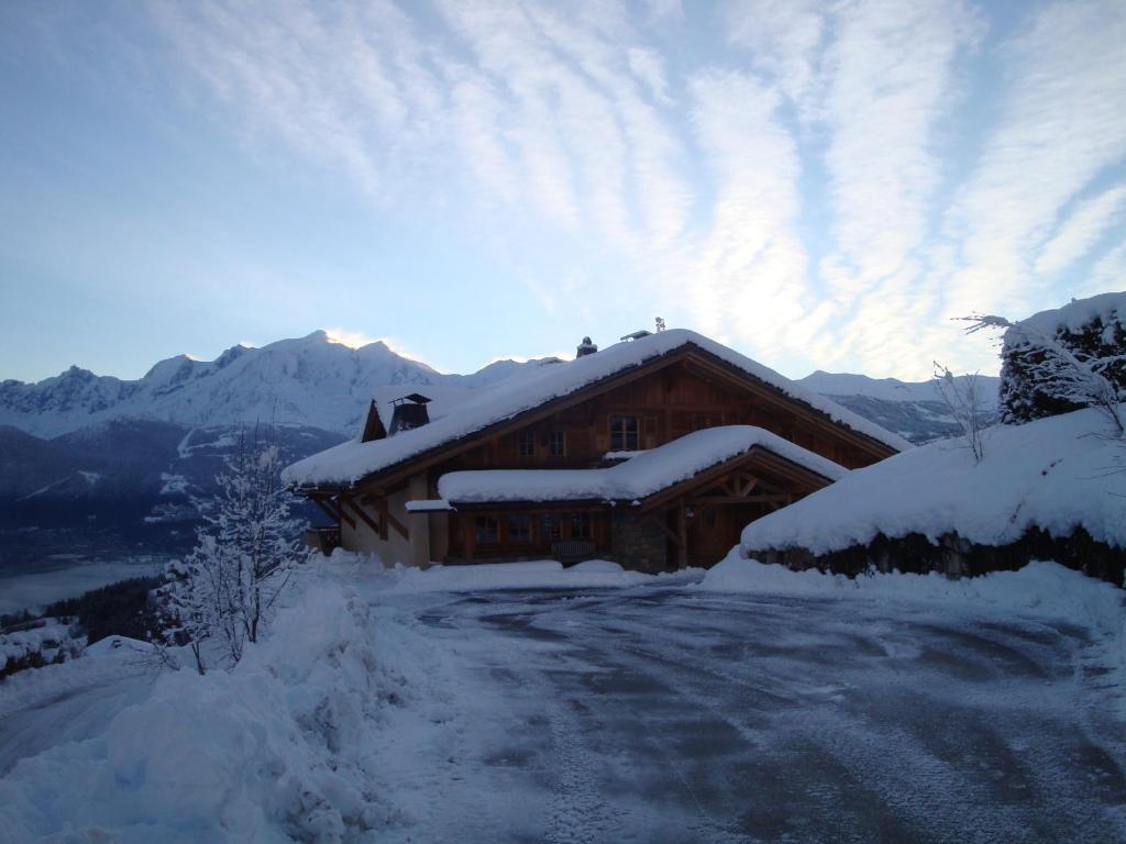 Willa La Joubarbe Au Balcon Du Mont-Blanc Sallanches Zewnętrze zdjęcie