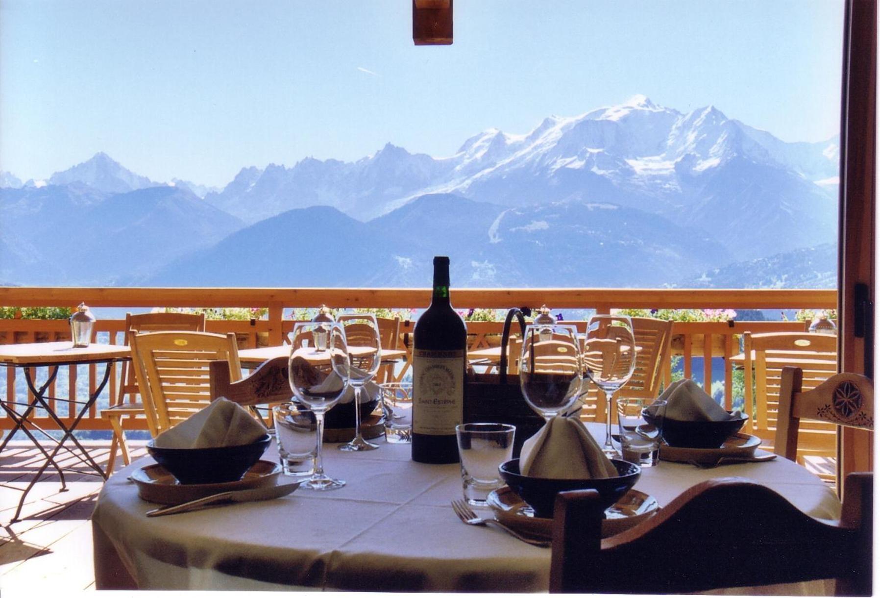 Willa La Joubarbe Au Balcon Du Mont-Blanc Sallanches Zewnętrze zdjęcie