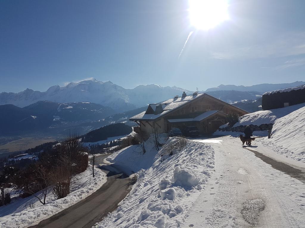Willa La Joubarbe Au Balcon Du Mont-Blanc Sallanches Zewnętrze zdjęcie