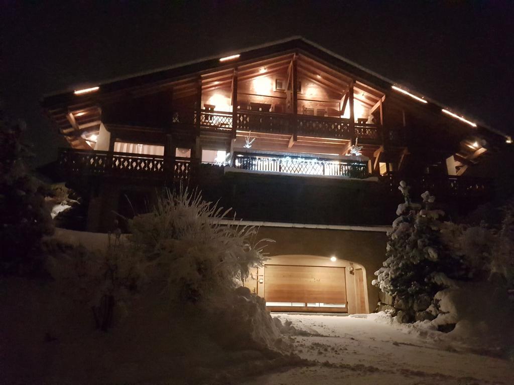 Willa La Joubarbe Au Balcon Du Mont-Blanc Sallanches Zewnętrze zdjęcie